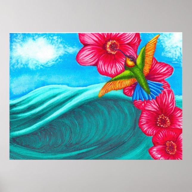 Hummingvogel Poster (Vorne)