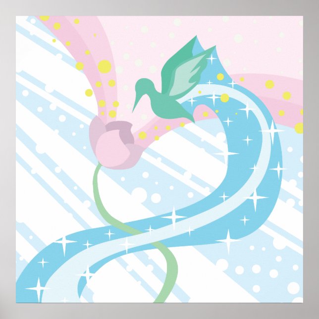 Hummingvogel Poster (Vorne)