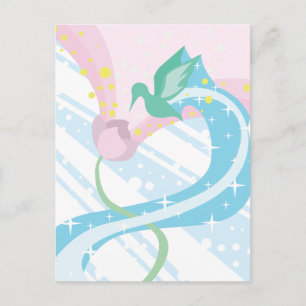 Hummingvogel Postkarte