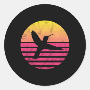 Hummingvogel Runder Aufkleber