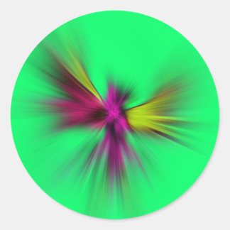 Hummingvogel Runder Aufkleber