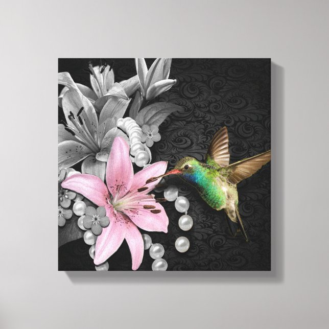 Hummingvogel-Song Leinwanddruck (Vorderseite)