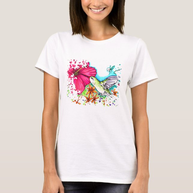 Hummingvogel T-Shirt (Vorderseite)