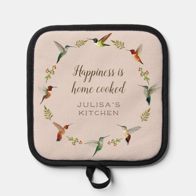 Hummingvogel Topflappen (Vorderseite)