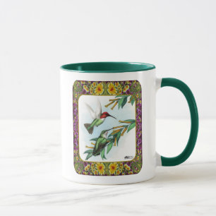 Hummingvögel und Blume #4 Tasse