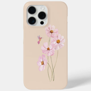 Hummingvogel und rosa Kosmos Case-Mate iPhone Hülle