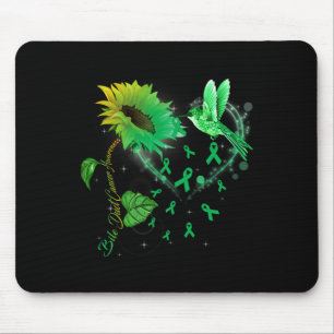 Hummingvogel und Sonnenblumen Herzkranzkrebs A Mousepad