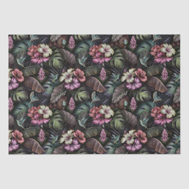 Hummingvogelpapier Seidenpapier (Vorderseite)