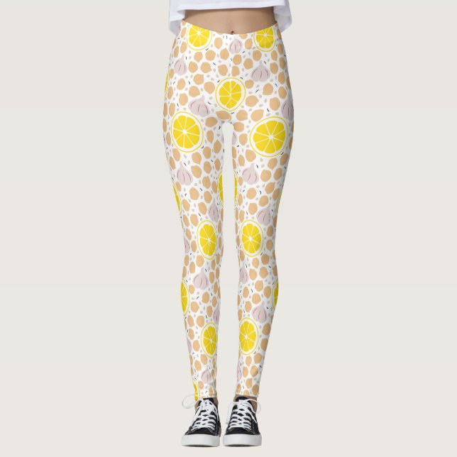Hummus Leggings (Vorderseite)