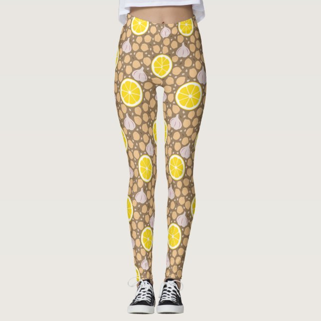 Hummus Leggings (Vorderseite)