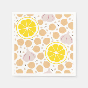 Hummus Napkins Serviette