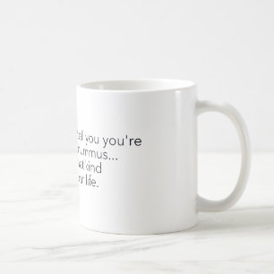 Hummus Negativitäts-Tasse! Kaffeetasse