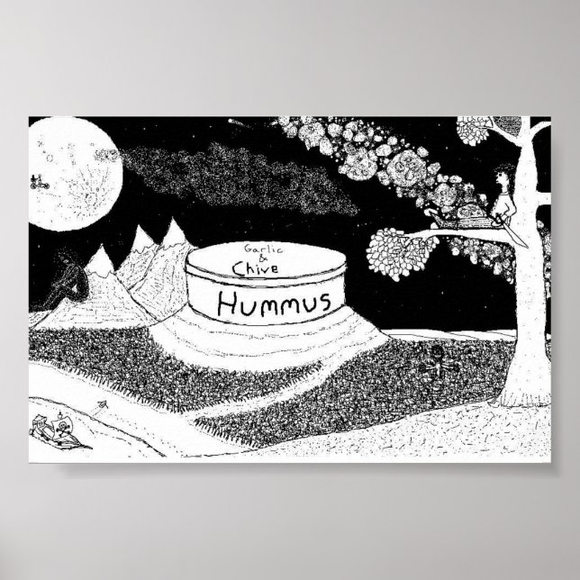 Hummus Poster (Vorne)