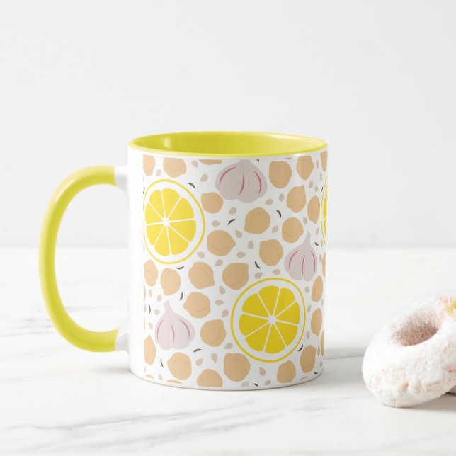 Hummus-Tasse Tasse (Mit Donut)