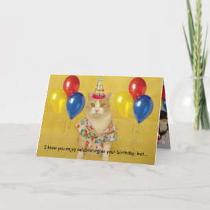 Humor Birthday Karte