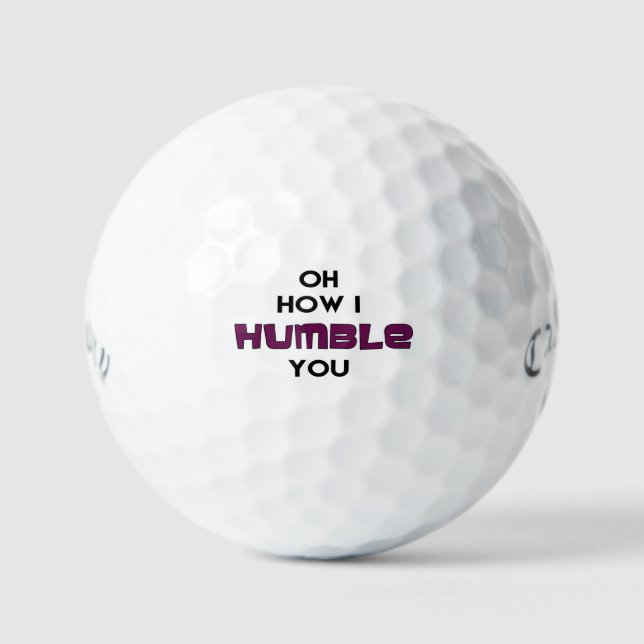Humor du Golf Ball (Vorderseite)