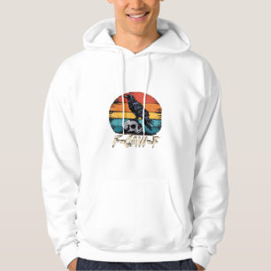 Humor F-Caw-F Gothic Lustiger Krähe Essential Retr Hoodie
