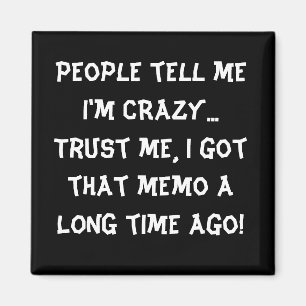 Humor Funny Magnet Locker Magnet