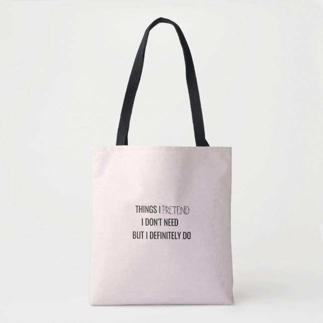  Humor funny sarcasm witty quote  Tasche (Vorderseite)