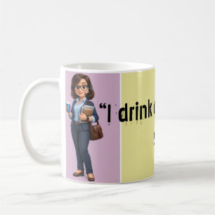 Humor für die Arbeit von Zuhause Kaffeetasse