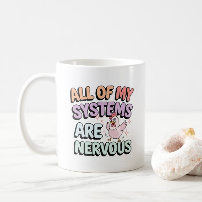 Humor Kaffeetasse (Mit Donut)