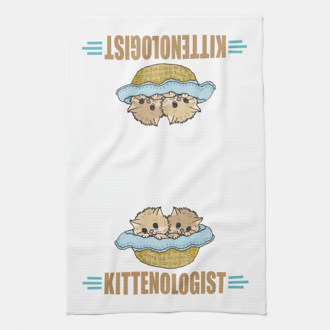 Humor Kitty Lover Handtuch (Vertikal)