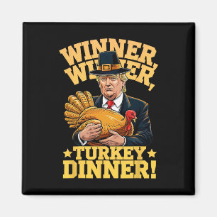 Humor Lustig Trump Gewinner Gewinner Truthahn Aben Magnet