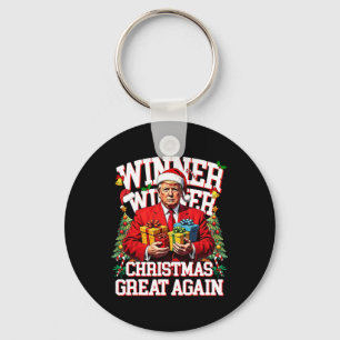 Humor Lustig Trump Gewinner Gewinner Weihnachten G Schlüsselanhänger
