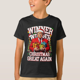 Humor Lustig Trump Gewinner Gewinner Weihnachten G T-Shirt