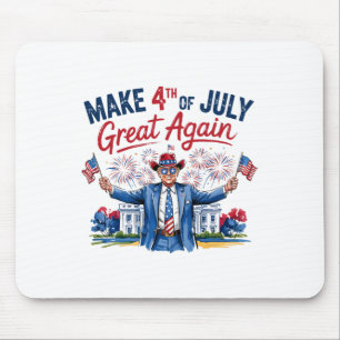 Humor Lustig Trump Macht 4. Juli Wieder Großartig Mousepad