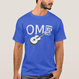 Humor OMG Ukulele G-Akkord Cool und Lustig T-Shirt