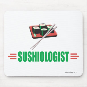 Humor Sushi Mousepad