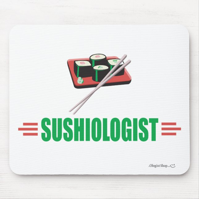 Humor Sushi Mousepad (Vorne)