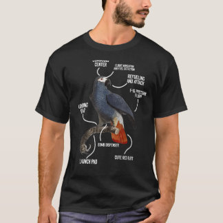 Humorale Anatomie eines Afrikanischen Grauen Papag T-Shirt