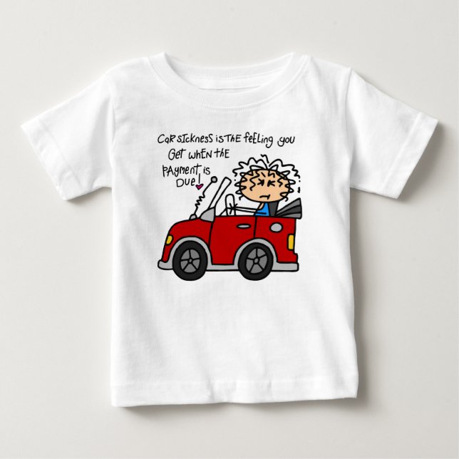 Humorale Autokrankheit Baby T-shirt (Vorderseite)