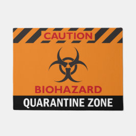 Humorale Biogefährdung Doormat 18 x 24" Fußmatte