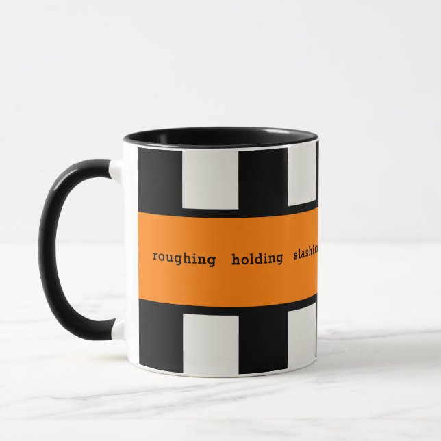 Humorale Eishockeyschläger-Tasse Tasse (Links)