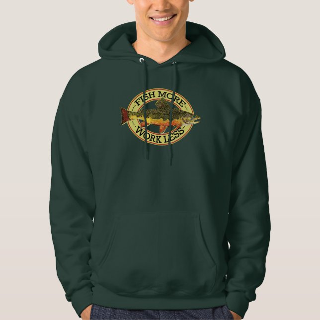 Humorale Forellenfischerei Hoodie (Vorderseite)