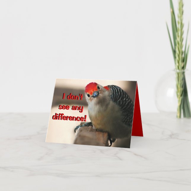 Humorale Geburtstagskarte Karte (Vorderseite)