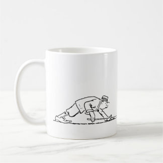 Humorale Golf-Tasse Kaffeetasse