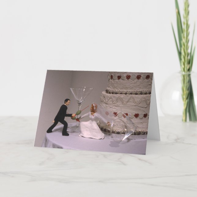 Humorale Grußkarten Karte (Vorderseite)