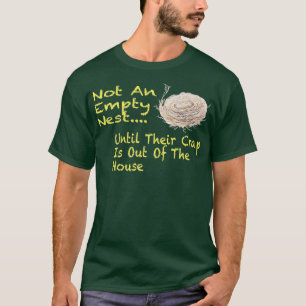 Humorale Leere Nest Elternschaft T-Shirt