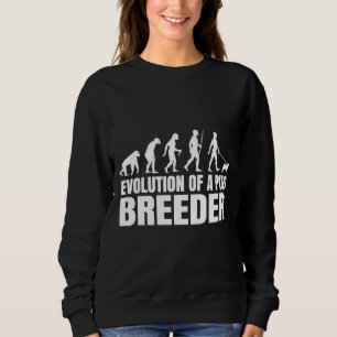Humorale Mops Züchter Evolution Zitat Classic T-SH Sweatshirt