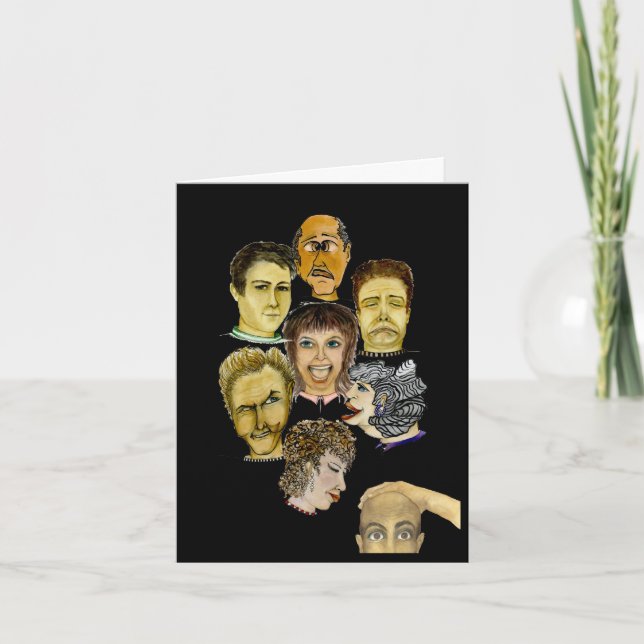 Humorale Offene Mitarbeiter Karte (Vorderseite)