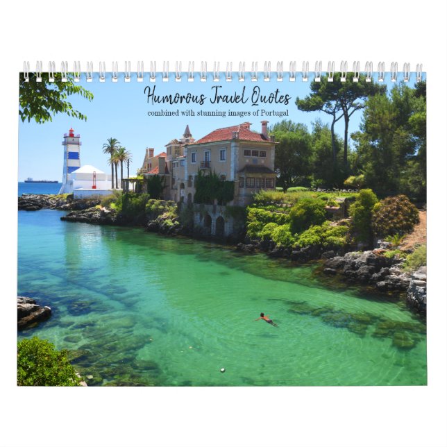 Humorale Reisequotes-atemberaubende Fotos Portugal Kalender (Titelbild)