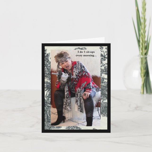 Humorale Tageskarte Karte (Vorderseite)