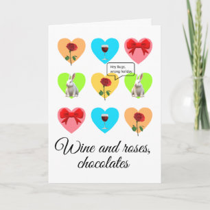 Humorale Valentine Tageskarte vs. 3 von Jo Images Karte
