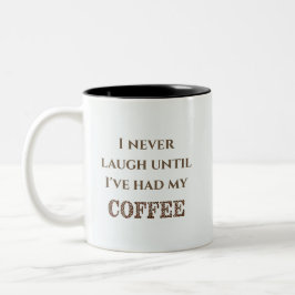 Humoraler Kaffee Cup Zwei-Tone-Tasse, 11 oz Zweifarbige Tasse