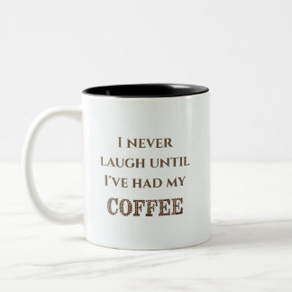 Humoraler Kaffee Cup Zwei-Tone-Tasse, 11 oz Zweifarbige Tasse