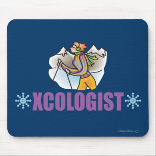 Humoraler Langlauf Mousepad